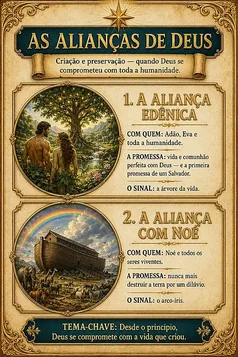 Mapa das alianças da criação