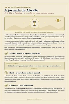 Página de estudo dos lugares