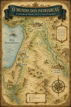Mapa do mundo dos patriarcas