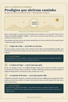 Página de estudo dos milagres do Antigo Testamento
