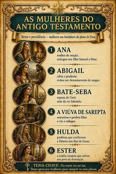 Mapa das mulheres do reino e da providência