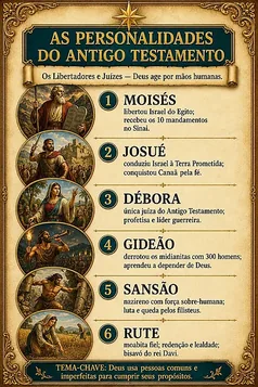 Mapa dos Libertadores e Juízes
