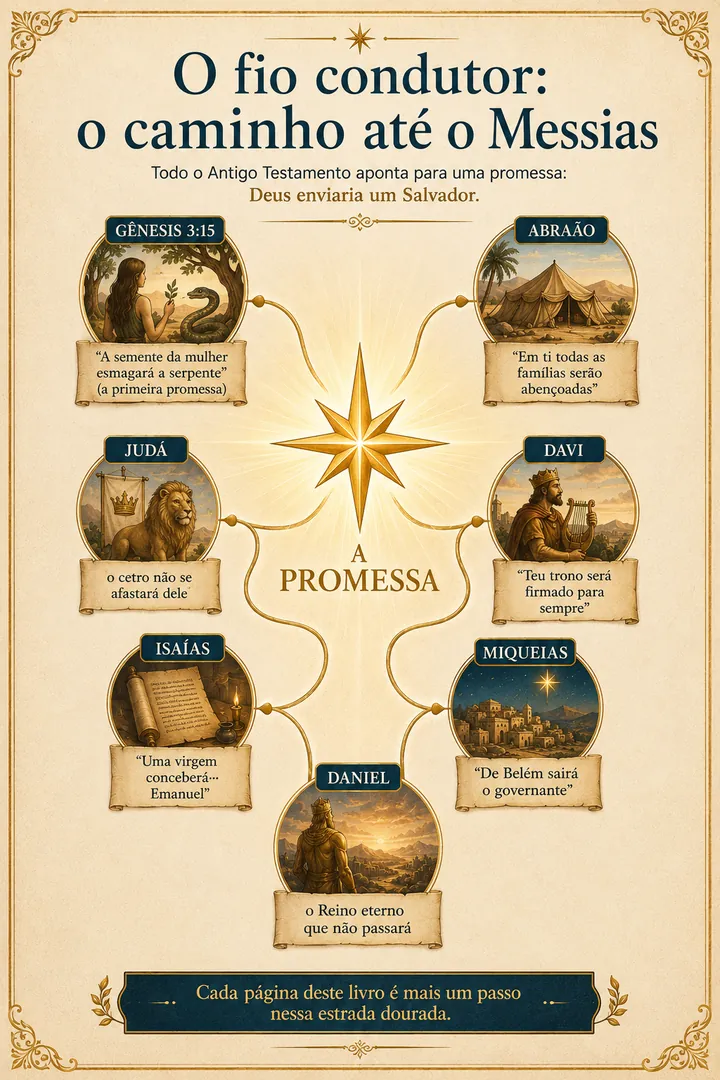 Mapa do Fio Condutor até Jesus